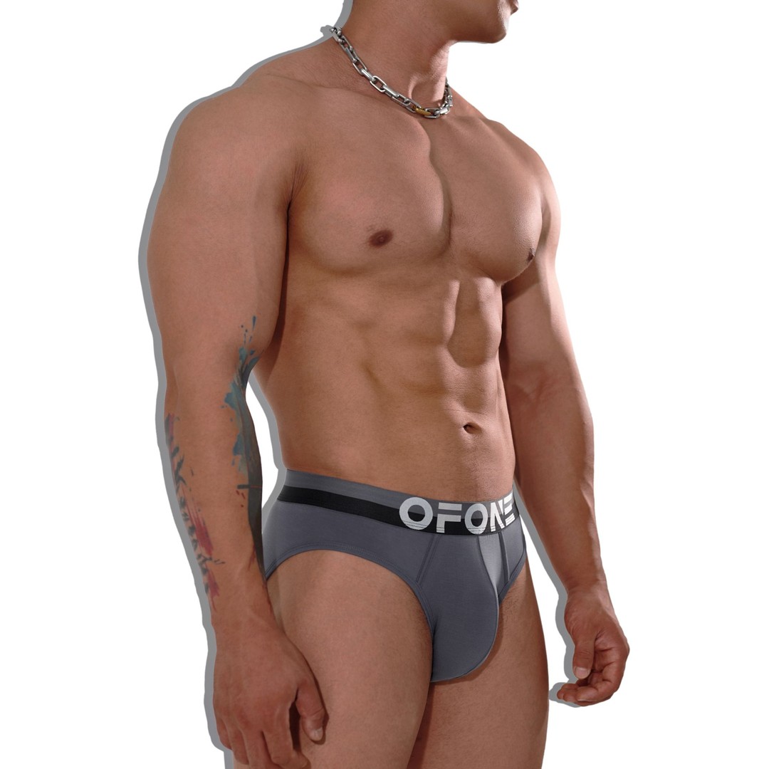【OFONE焕野系列】超细天丝莱赛尔 运动透气 男士三角内裤 原创设