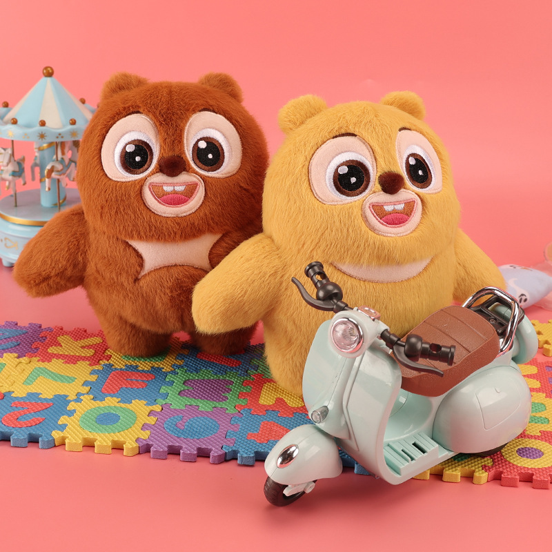 正版熊出没伴我熊芯毛绒玩偶