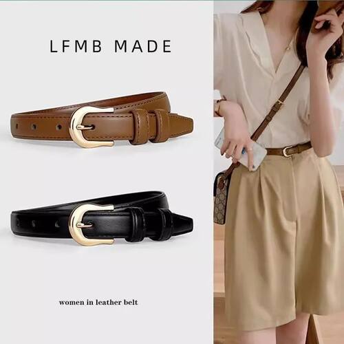 Belt Summer Brown Belt with Fine Matching Western Pants Simp