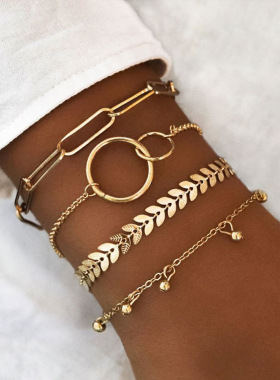 Charm Bracelets for Women Chain Bracelet Beads Pulseras Muje