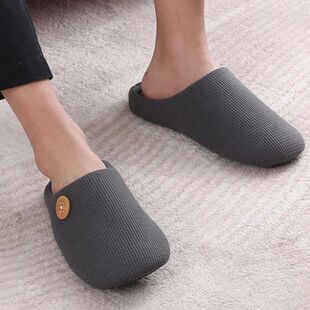 Litfun Warm Cotton Slippers For Women Men Fluffy House Fur S