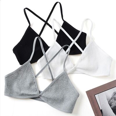 Comfort lingerie Cotton Bras For Women Thin Style Unlined Br