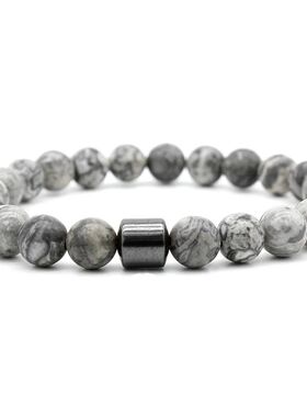 Tiger Eyes Natural Stone Beads Handmade Men Magnetic Hematit