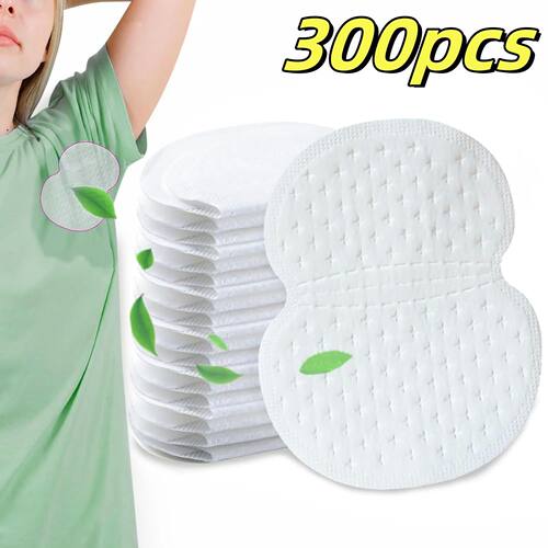 10/300Pcs Disposable Underarm Armpit Sweat Pads Sweat-absorb