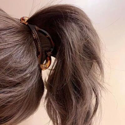 Vintage Banana Clip for Curly Long Straight Short Hair Claw