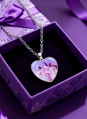 New KPop Demon Hunter anime cute necklace children fashion j