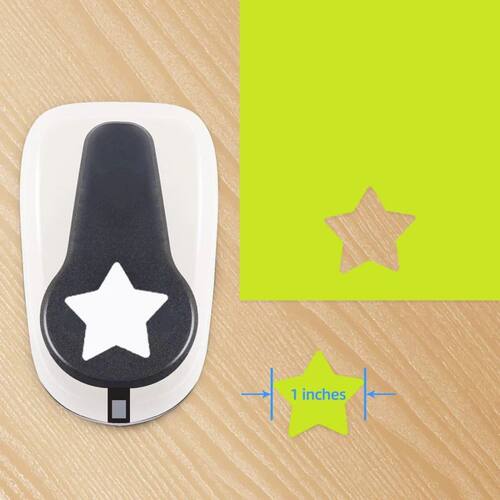 Kids DIY Craft Star Hole Punch Scrapbook Paper Puncher Paper