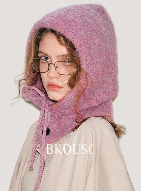 Winter Warm Ear Protection Balaclava Hats FemaleLittle Snowm