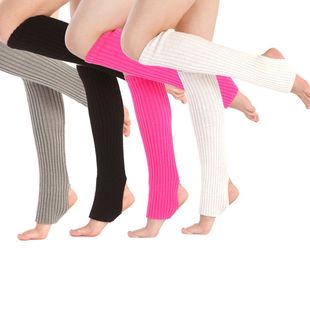 1 Pair Winter Women Knitted Leg Warmers Latin Dance Sports F