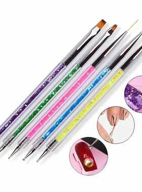 5Pcs Nails Art Dotting Pen Nails Brushes For Nails Art Acces
