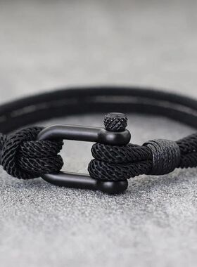 Hiphop Men Stainless Steel Bracelet with Detachable Buckle N