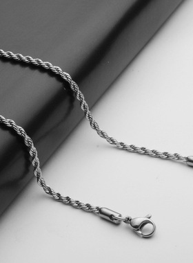 Stainless Steel Necklace Titanium Steel Matching Chain Girls