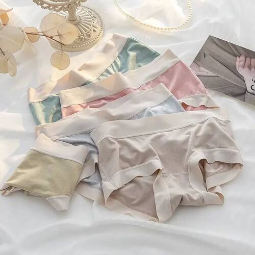 4Pcs/Set Women's Panties Modal Underwear Female Comfortable