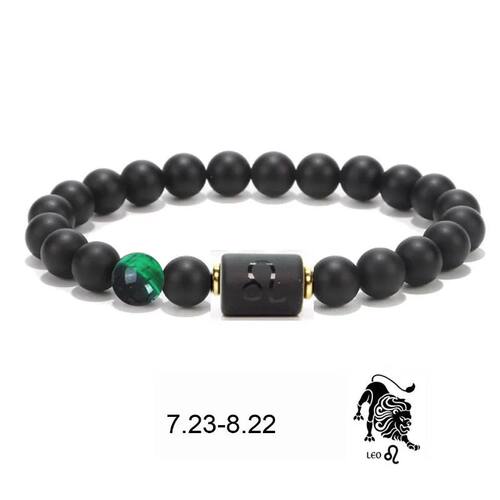 12 Constellation Bracelet Homme Zodiac Bangles Men Cancer Vi