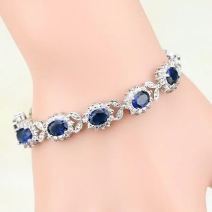 Fashionable and Exquisite Crystal Gemstone Bracelet Temperam