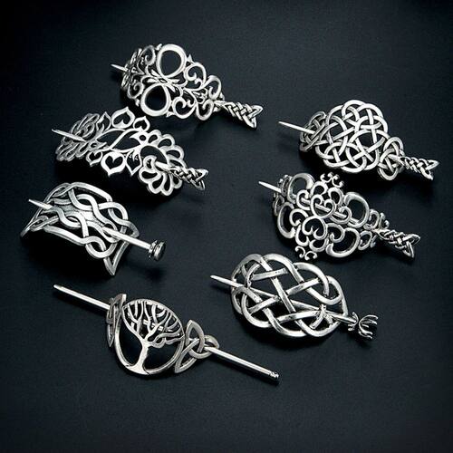 Vintage Viking Hairpins - Celtic Knot & Norse Life e Design