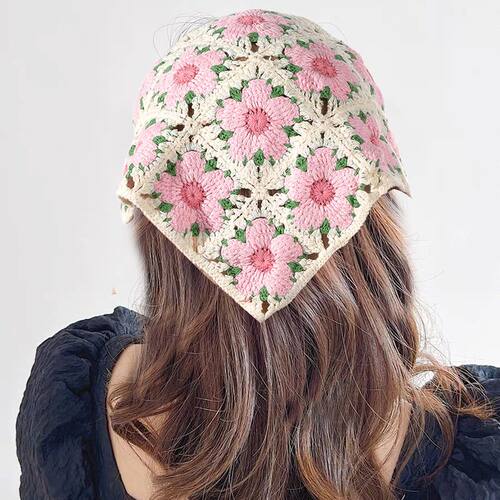 Crochet Turban Hair Scarf Bandana Hair Bands For Women Knitt