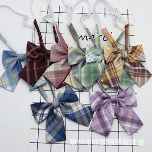 BowtieButterfly College Style New Check Ladies Plaid Cute