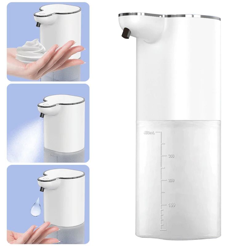 Automatic Foam Soap Dispensers 400ml 4-Gears Bathroom Smart