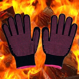 Resistant Oven Gloves Non Heat Cut Slip Pair