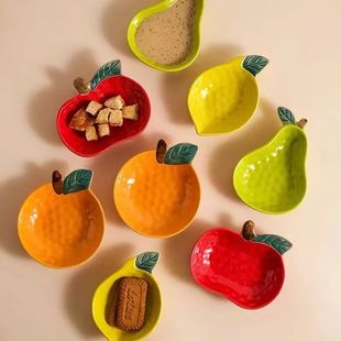 Dish Ceramic Seasoning Fruit Bowl Sauce Dipping Ketchu Shape