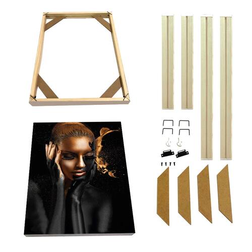Wooden Pictures Frame For Wall Canvas Frame Diamond Painting
