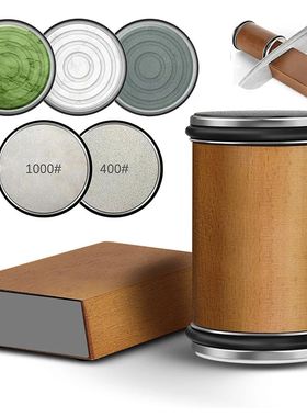 Rolling Knife Sharpener Double Sided Diamond Sharpening Ston