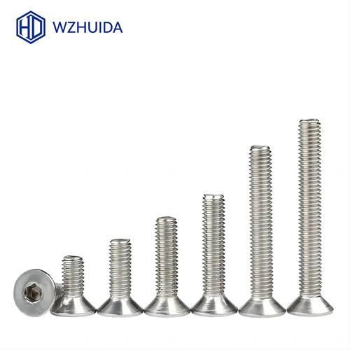 Hexagon Hex Socket Countersunk Flat Head Screw M2 M3 M4 M5 M