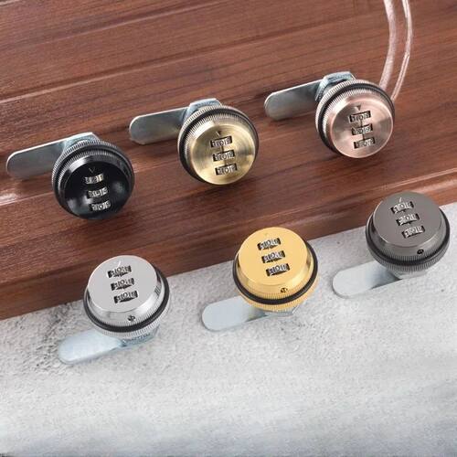 Password Lock 3 Digital Code Combination Lock Box Mail Post