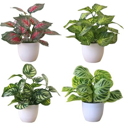 1PC Artificial Foliage Plant Pot Bonsai Party Mall Home Desk