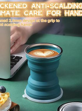 Silicone Cup Folding Cup Business Trip Travel Portable Creat