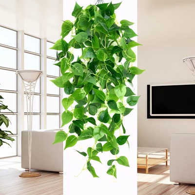 105cm 5 Forks Artificial Vines Plants Outdoor Plastic Creepe