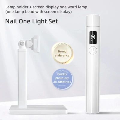 Professional Nail UV LED Lamp Desk With Display Rechargeable