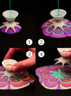 Flower Pour Mini Funne L Drawing Pouring Cup Creative Drawin