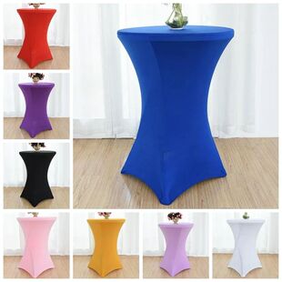 Wedding Birthday Party Decoration Cocktail Spandex Table Cov