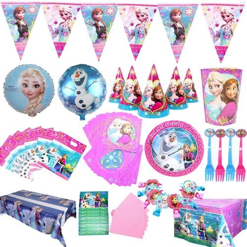Frozen Party Supplies Elsa and Anna Balloons Kids Birthday