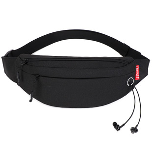 Men Waist Bag Pack Purse Casual Large Phone Belt Bag Pouch W