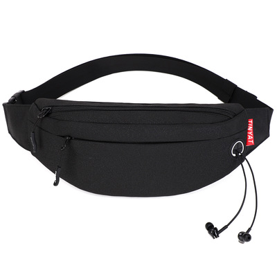 Men Waist Bag Pack Purse Casual Large Phone Belt Bag Pouch W