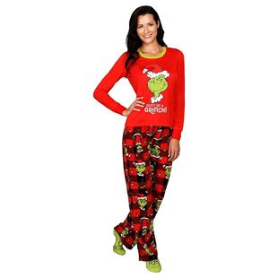 Christmas Family Matching Pajamas Set Mother Dad Cartoon Pri