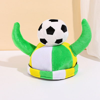 World Cup Football Cap Refueling Props Cow's Head Festival C