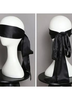 1PC Silk Eye Cover Savour Eye Patches Cute Blindfold Silk Ri