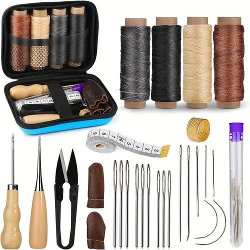 [Leather Working Kit] Leather Sewing Kit ，Large eye needle