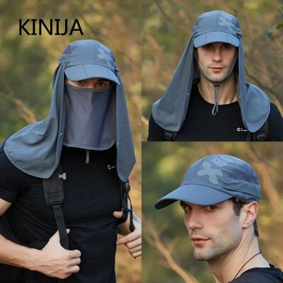 Foldable Quick Drying Waterproof 360° Visor Hat UV Protecti