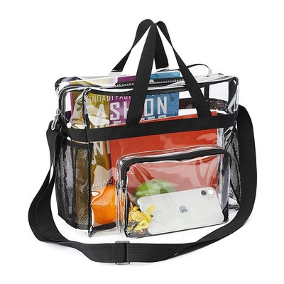 Transparent Pvc Large Capacity Luggage Bag Portable Travel C