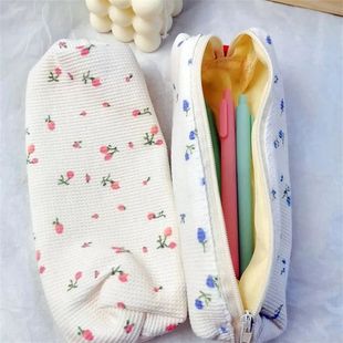 Bag Small Flowers Kawaii Cute Pencil Cases Sim Floral