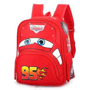 Schoolbags McQueen Backpacks Car Kids Children Boys Shoul