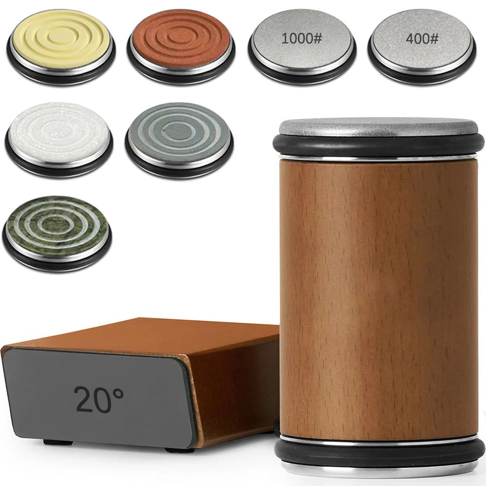 Rolling Knife Sharpener Magnetic Knife Holder Sharpening Sto