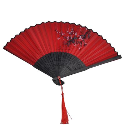 Folding Hand Fan Weddings Traditional Chinese Art Craft Gift