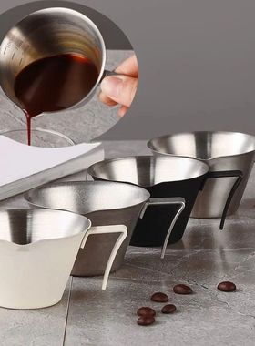 100ML Espresso Extraction Cup 304 Stainless Steel with Scale