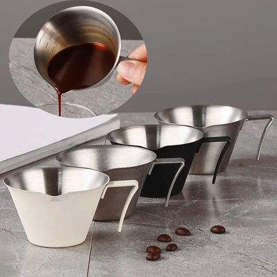 100ML Espresso Extraction Cup 304 Stainless Steel with Scale